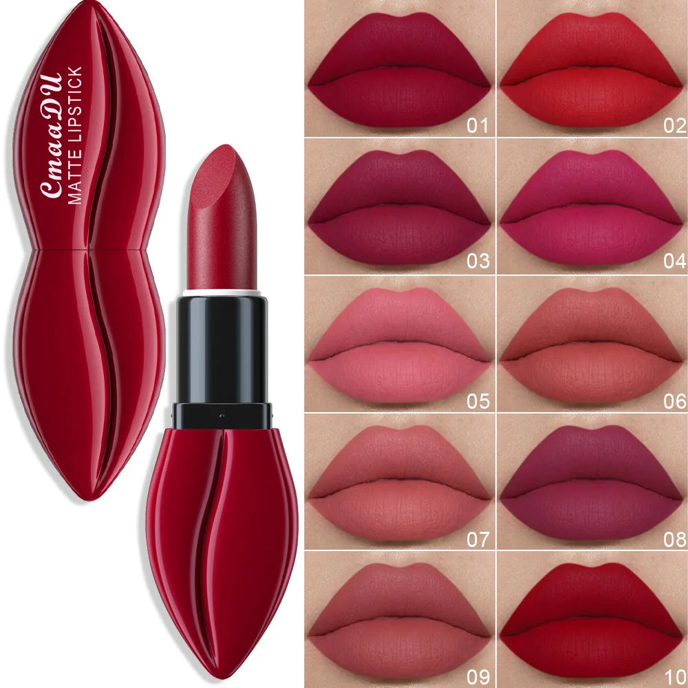 CmaaDu matte lipstick full and rich colors natural moisture