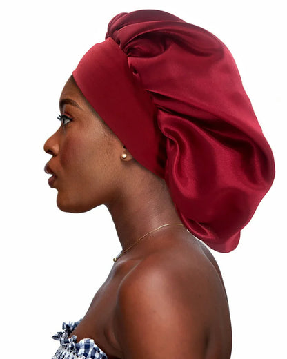 Silk Bonnet Hair Wrap for Sleeping