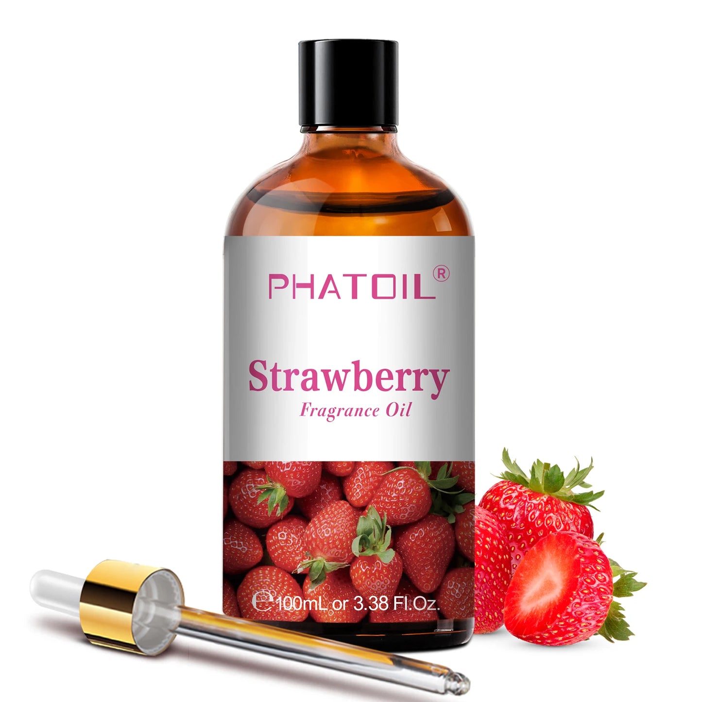 PHATOIL 100ml Aromatherapy Fragrance Oil Coconut & Vanilla Strawberry