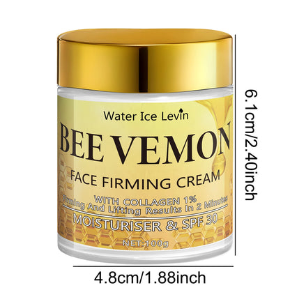 Bee Venom Face Firming Cream. Visible Transformation. With 1%