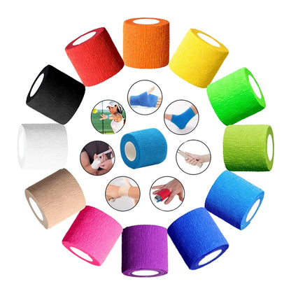 Sports Bandage Elastic Elastoplast Self Adhesive Tape Protect Wrist