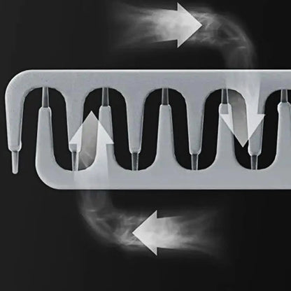 Wide Tooth Hair Comb Volumizing Wide-Tooth Hair Styling Comb Styling