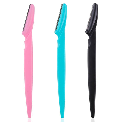 3/4/10Pcs Eyebrow Trimmer Face Blade Shaver Portable Eye Brow
