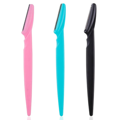 3/4/10Pcs Eyebrow Trimmer Face Blade Shaver Portable Eye Brow