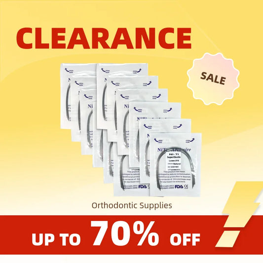 Clearance_PIORPOY 10Pcs Orthodontic Dental Super Elastic Niti Arch