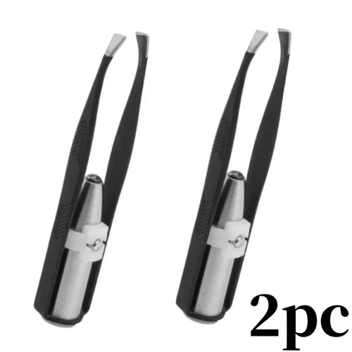 Eyebrow Tweezer with LED Light Smart Design Precision Eyelash Hair