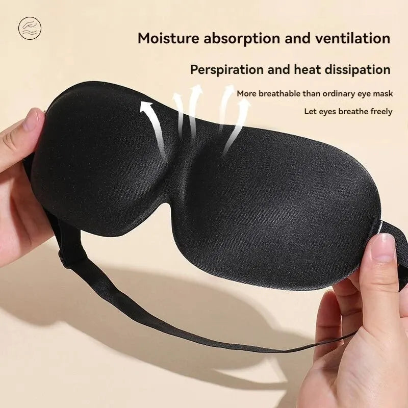 3D Non-Marking Three-Dimensional Eye Mask Without Nose Simple Solid