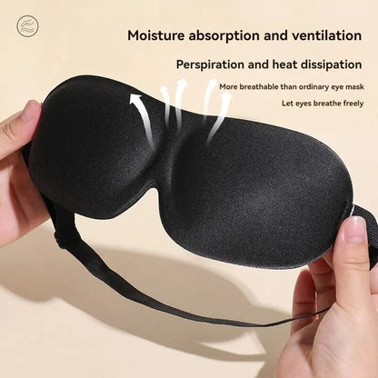 3D Non-Marking Three-Dimensional Eye Mask Without Nose Simple Solid