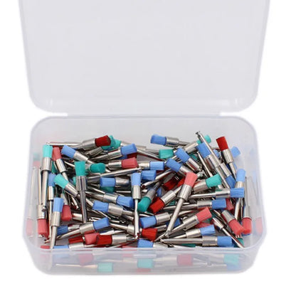 100PCS/Box Dentistry Polishing Brush Nylon Flat Head Latch Teeth