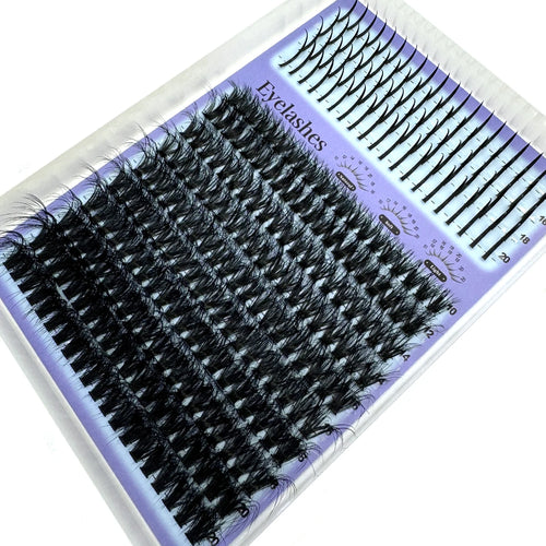 15Rows Lash Clusters Spikes Eyelash Extensions Spiky Lashes Extension