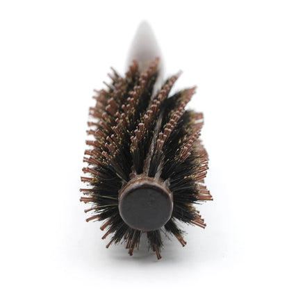 12 Style Wood Handle Round Rolling Brush Straight Twill Hair Comb Boar