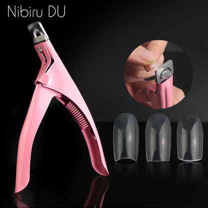 False Nail Clipper Manicure Clamp Clippers Special Type U Word Cut