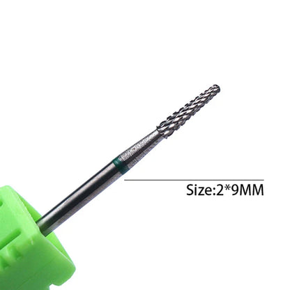 1pc Carbide Tungsten Nail Drill Bit Rotate Burr Milling Nail Cutter