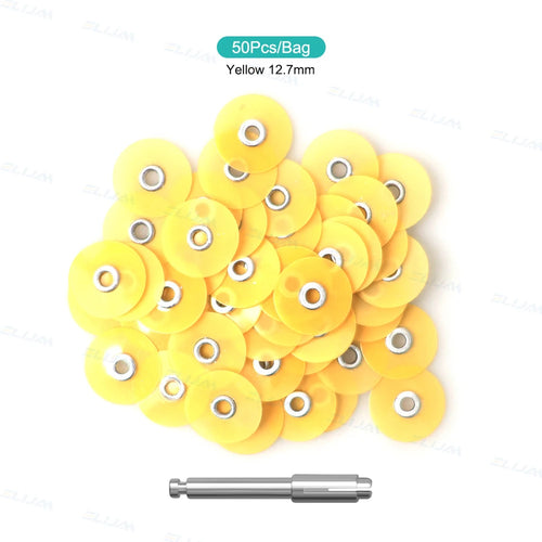 50Pcs/Bag Dental Finishing and Polishing Discs Composites Ceramics and