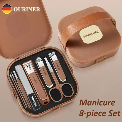 ‌Manicure Kit Stainless Steel Sharp Durable All in One Nail Tools