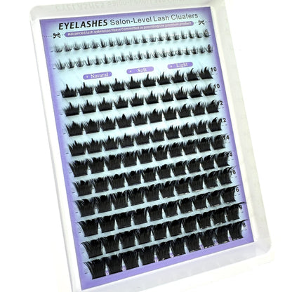 Wispy Lash Clusters with Spikes Salon-Like Eyelash Clusters DIY D