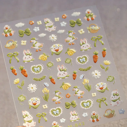 Pink Translucent Peach Jelly Texture 5D Soft Embossed Reliefs Self