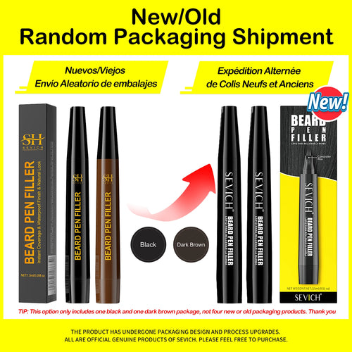 Waterproof Beard Pen Filler Men Moustache Coloring Pen Beard Coloring