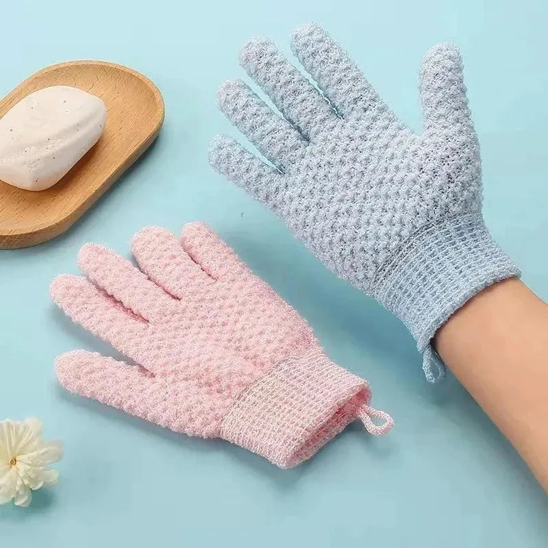 Rubbing Towel Five Finger Shower Gloves Shower Frosted Mud Shower