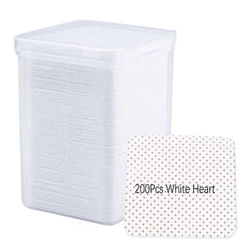 LULAA Glue Wipes Lint Free Nail Wipes Non-Woven Fabric Lash Glue Wipes