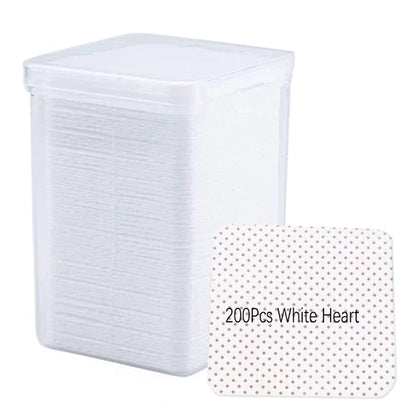 LULAA Glue Wipes Lint Free Nail Wipes Non-Woven Fabric Lash Glue Wipes