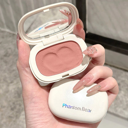 Single Color Blush Silky Texture High Color Rendering No Powder