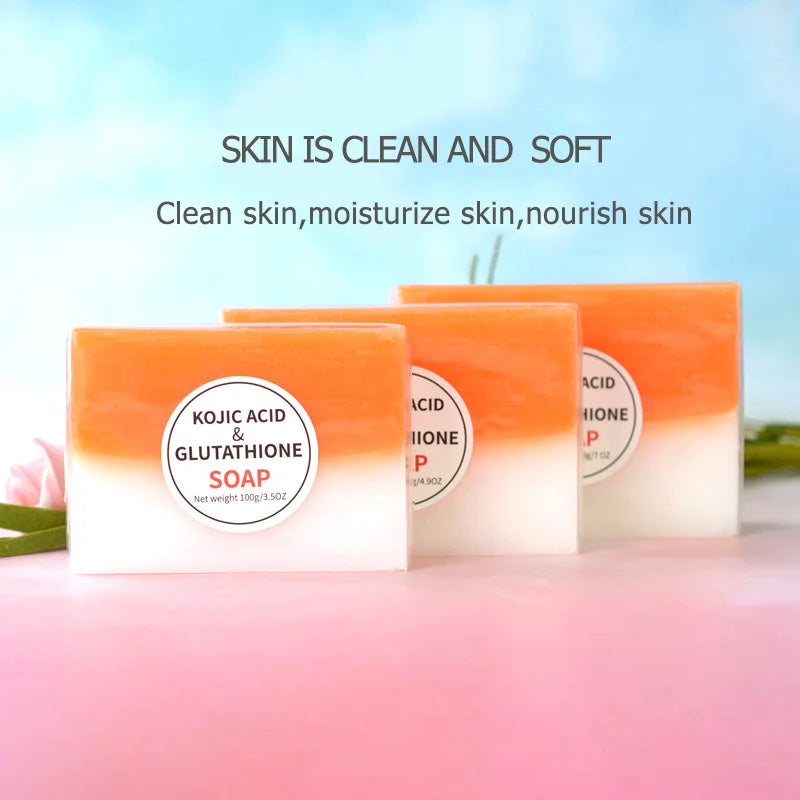 Kojic Acid Soap Set - Skin Lightening and Brightening Luxury