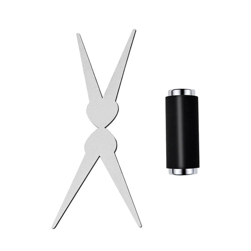 3D Double Headed Nails French Shape Strong Cat Eye Magnet Nail Art Gel