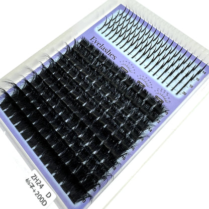 15Rows Lash Clusters Spikes Eyelash Extensions Spiky Lashes Extension