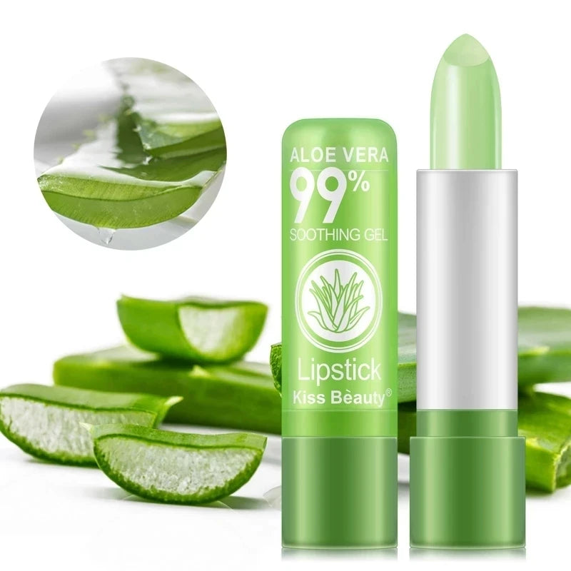 12pc/SET 3.5g Color Changing Tinted Lip Balm Lipstick Aloe Vera