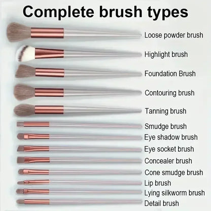 Makeup Brush Set Soft Fluffy Professiona Cosmetic Foundation Powder