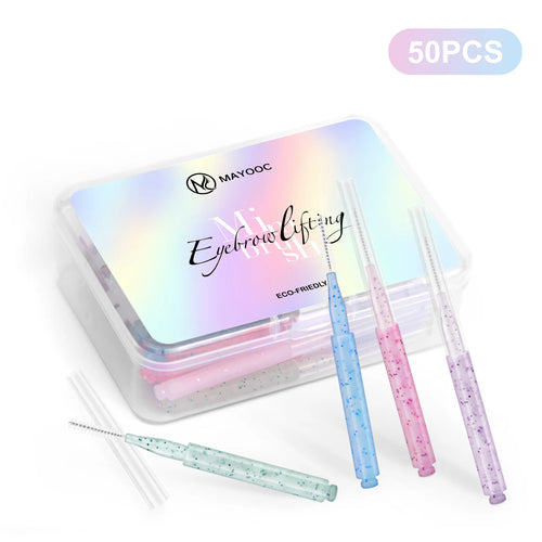 MAYOOC Mini Eyebrow Brush Brow Perm Brush Disposable Brow Lifting