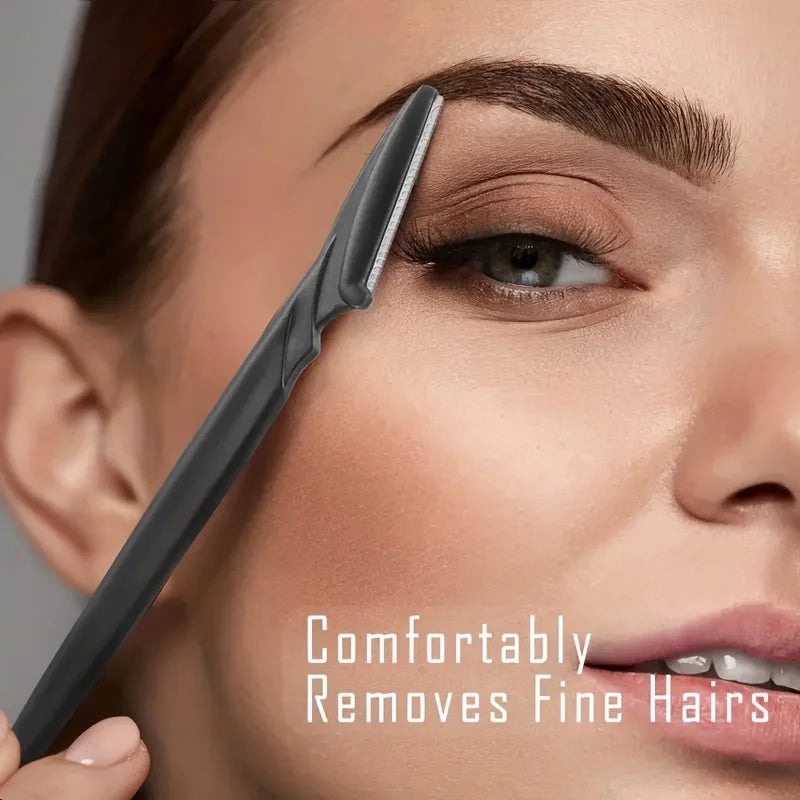3/5/6/12/24Pcs Multifunction Eyebrow Razor Kit - Precise Trimming,