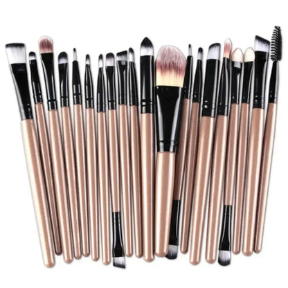 20pcs Eye brush Complete eyeshadow Brush Beauty Tool Explosive neutral