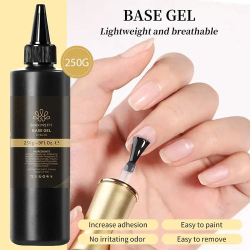 BORN PRETTY 250g Super Top Coat Professional Nail Art Soak Off Top