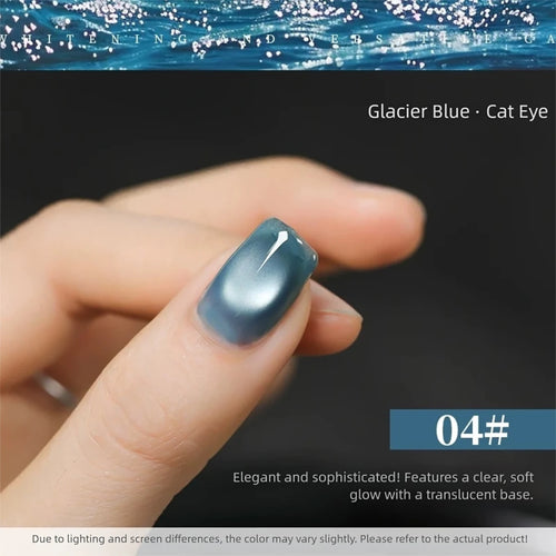 MIANEL Blue Tears Cat Eye Series 3 Colors Unique Blue Color And