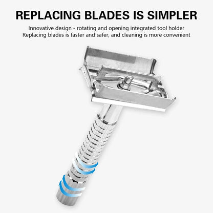 Double Edge Safety Razor for Unisex Safety Razor with a Delicate Box