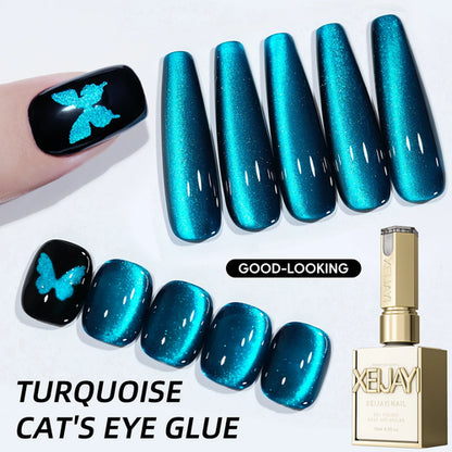 15ML Rainbow Cat Eye Nail Polish Gel Phototherapeutic Gel Soak Off