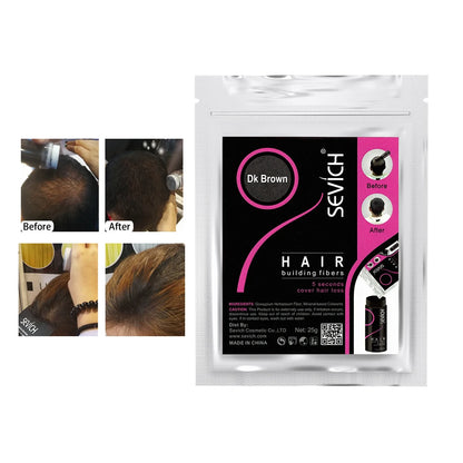 SEVICH Hair Fiber 100g Keratin Hair Fiber Thickening powder Hair