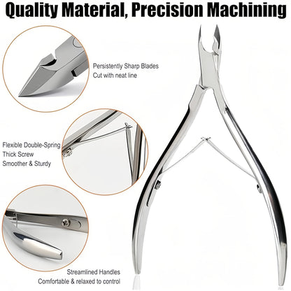 1/4pcs stainless steel ingrown nail tool,multi-function trimmer ngrown
