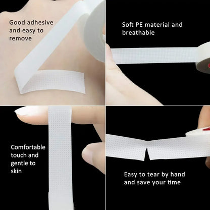 2/3/5 /6Rolls Lint Free Under Eye Pads Breathable Insulating Tape for