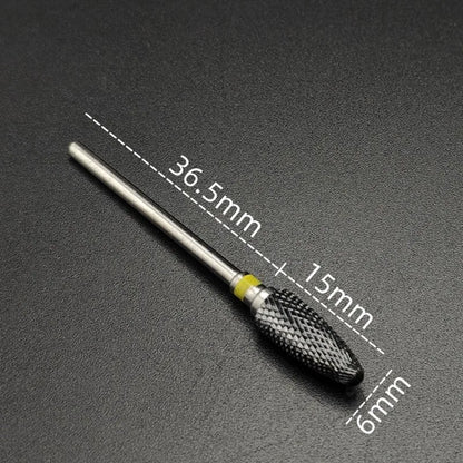 Ceramic Carbide Nail Drill Bit Rotate Burr Milling Nail Cutter Bits