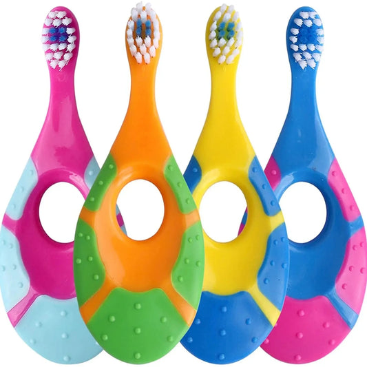 2PCS KidsToothbrush Children With Soft Bristles BPA-Free Toddler