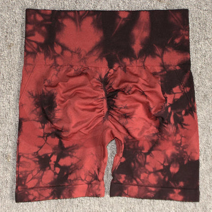 Seamless Tie Dye Sport Shorts