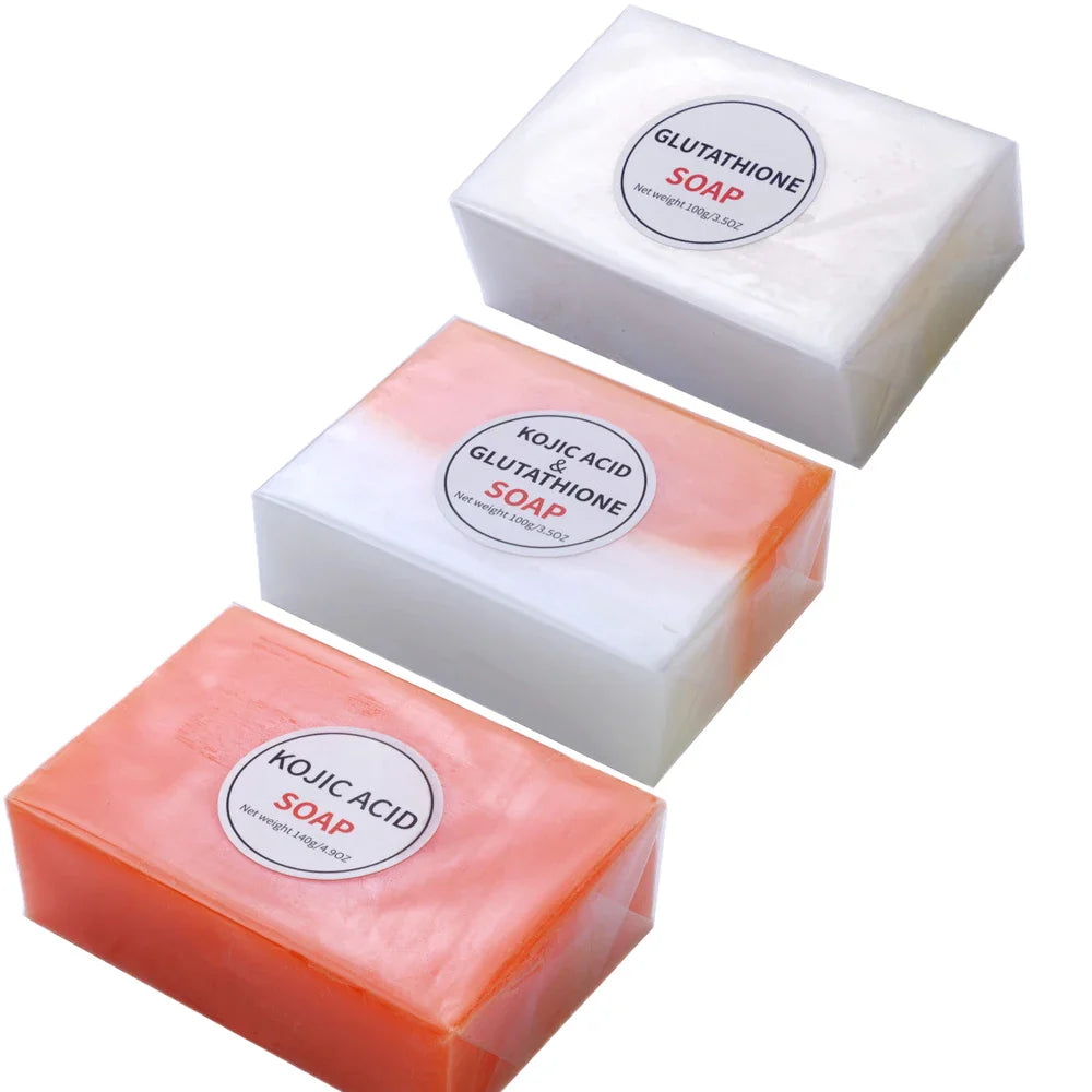 Kojic Acid Soap Set - Skin Lightening and Brightening Luxury