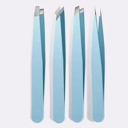 2/4pcs Eyebrow Tweezers Set Professional Tweezers For EyebrowsGreat