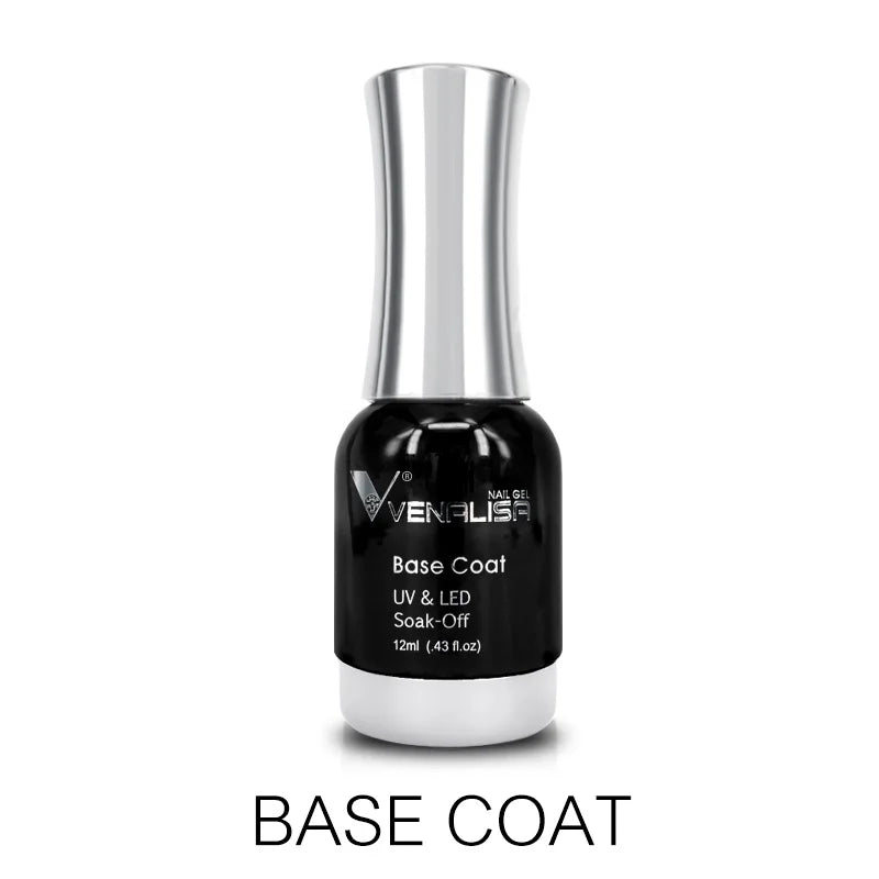12ml Venalisa TPO FREE Tempered Top Coat Nowipe Long Lasting Top Coat