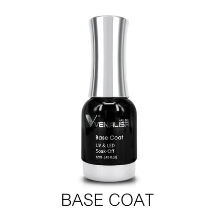 12ml Venalisa TPO FREE Tempered Top Coat Nowipe Long Lasting Top Coat