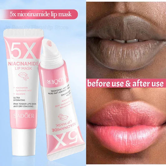 Remove Dark Lip Balm Lightening Melanin Mask Gloss Exfoliating Lip