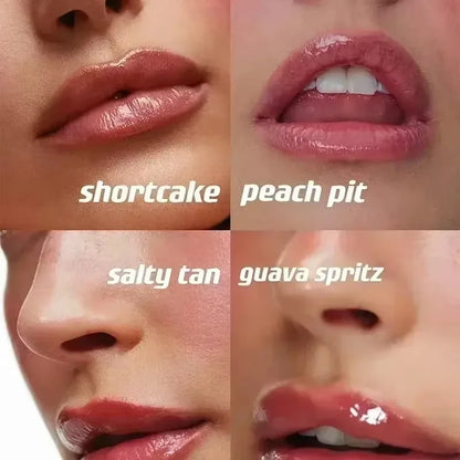 New Color Ribbon PBJ Lemontini Lip Gloss Pocket Blush Stick Non-fading